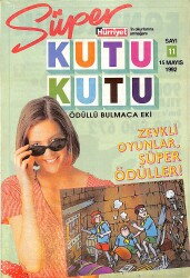 Hürriyet Süper Kutu Kutu Bulmaca Sayı 11 - 15 Mayıs 1992 NDR93995 - Gökçekoleksiyon