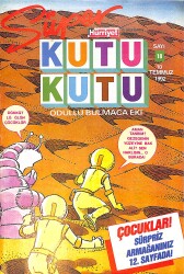 Hürriyet Süper Kutu Kutu Bulmaca Sayı 18 - 10 Temmuz 1992 NDR93981 - Gökçekoleksiyon