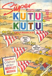Hürriyet Süper Kutu Kutu Bulmaca Sayı 20 - 24 Temmuz 1992 NDR93988 - Gökçekoleksiyon