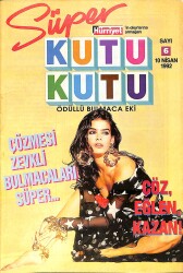 Hürriyet Süper Kutu Kutu Bulmaca Sayı 6 - 10 Nisan 1992 NDR93984 - Gökçekoleksiyon