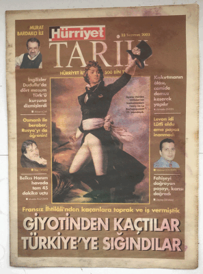 Hürriyet Tarih Gazetesi 23 Temmuz 2003 -İngilizler Dudulluda Dört Masum Türkü Kurşuna Dizmişlerdi GZ5255 - 1