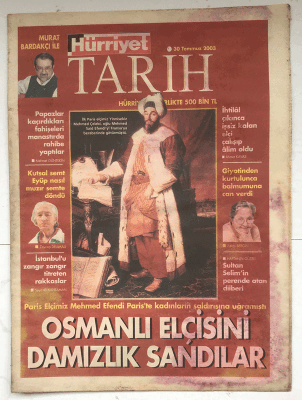 Hürriyet Tarih Gazetesi 30 Temmuz 2003 - Osmanlı Elçisini Damızlık Sandılar GZ5253 - 1