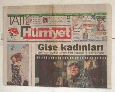 Hürriyet Tatil Gazetesi 21 Şubat 1998 - Batılıya Hergün Bayram Değil GZ8369 - 1