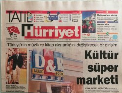 Hürriyet Tatil Gazetesi 31 Mayıs 1997 Türkiyenin Müzik Ve Kitap Alışkanlığını Değiştirecek Bir Girişim -GZ44568 - 1