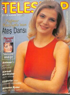 Hürriyet Teleskop Dergisi 22-28 Kasım 1997 - Uygurlardan Cinayet Komedisi NDR75931 - 1