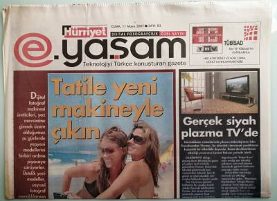 Hürriyet Yaşam Gazetesi 11 Mayıs 2007 Tatile Yeni Makineyle Çıkın -GZ37725 - 1
