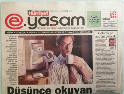 Hürriyet Yaşam Gazetesi 25 Temmuz 2003 Paris Tamam Sırada İzmir Var -GZ37914 - 1