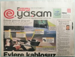 Hürriyet Yaşam Gazetesi 30 Ocak 2004 Evlere Kablosuz Özgürlük -GZ44389 - 2
