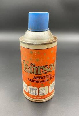 Hürsan Aerosol Alüminyum Boya (Kısmen Dolu) AOB3179 (N) - 1