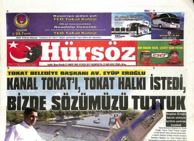 Hürsöz Gazetesi 10 Eylül 2017 - Başkan Eroğlu Teknik Ekibiyle Birlikte Yerinde İnceledi GZ96330 - 1