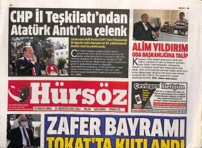 Hürsöz Gazetesi 31 Ağustos 2021 - Elbistandaki Offroad Yarışlarına Tokatlı Safariciler Damga Vurdu GZ125085 - 1