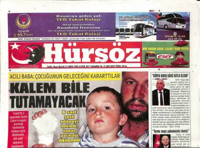 Hürsöz Gazetesi 6 Eylül 2017 - Ak Partili Çakır Hastaları Ziyaret Etti GZ96337 - 1