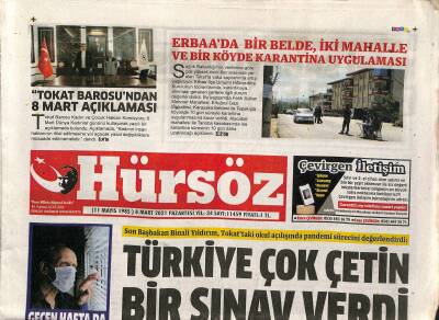 Hürsöz Gazetesi 8 Mart 2021 - Yeni Sanayi Tesislerinin Temeli Törenle Atıldı GZ125045 - 1