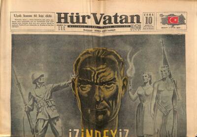 Hürvatan Gazetesi 10 Kasım 1961 - İzmirde Selamet Partisi Kuruldu GZ88640 - 1