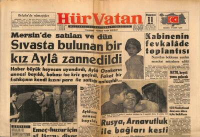 Hürvatan Gazetesi 11 Aralık 1961 - Kabinenin Fevkalade Toplantısı GZ88631 - 1