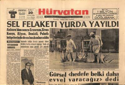 Hürvatan Gazetesi 20 Haziran 1961 - Gürsel Hedefe Belki Daha Evvel Varacağız Dedi GZ89892 - 1