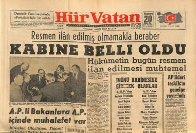 Hürvatan Gazetesi 20 Kasım 1961 - Devrim Partisi Bugün Açılıyor GZ88616 - 1