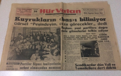 Hürvatan Gazetesi 26 Mart 1961 - Yassıadada Dava Sayısı 2ye İndi - GZ17039 - 2
