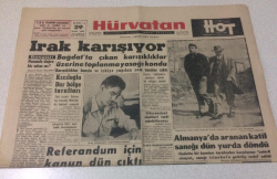 Hürvatan Gazetesi 29 Mart 1961 - Irak Karışıyor - GZ17047 - 2