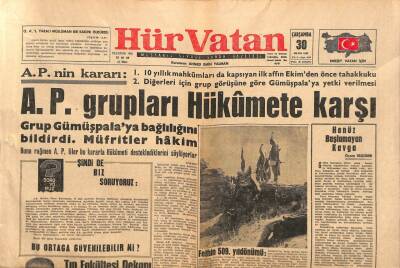 Hürvatan Gazetesi 30 Mayıs 1962 - Eichmannın İdam Cezası Tasdik Edildi GZ113561 - 1