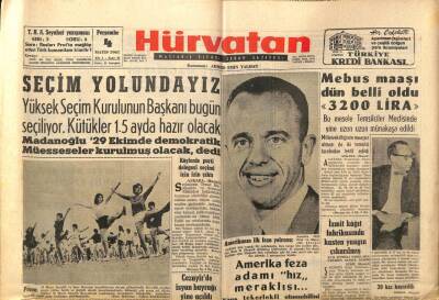 Hürvatan Gazetesi 4 Mayıs 1961 - Amerika Feza Adamı Hız Meraklısı GZ89932 - 1