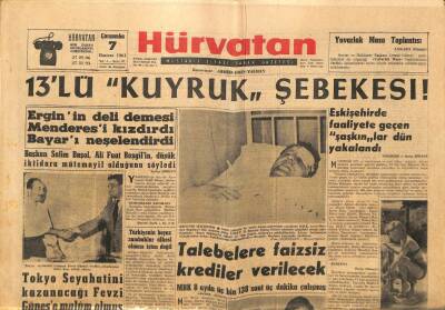 Hürvatan Gazetesi 7 Haziran 1961 - Yunan Kızılları Bulgaristana Yığılıyorlar GZ89905 - 1