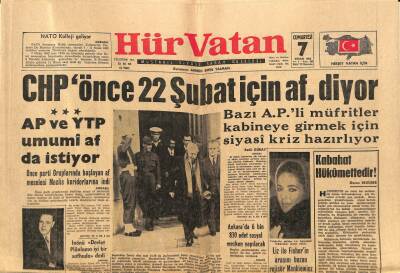 Hürvatan Gazetesi 7 Nisan 1962 - Elizabeth Taylorun Aşkları - Ankarada 6 Bin 830 Adet Mesken Yapılacak GZ90233 - 1