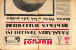 Hüryol Gazetesi 28 Eylül 1967 - Adnan Menderes,Hasan Polatkan Ve Zorlunun Naaşları Eyübe Gömülüyor GZ71091 - 1