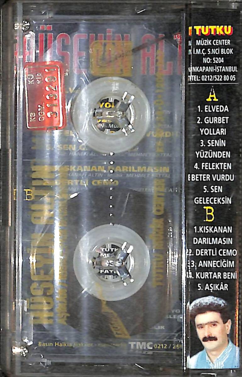 Hüseyin Altın - Aşikar / Kıskanan Darılmasın Kaset (İkinci El) KST27931 - 2