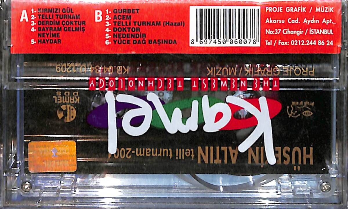 Hüseyin Altın - Telli Turnam 2004 Kaset (Sıfır) KST28670 - 2