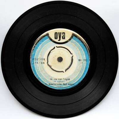 Hüseyin Çakmak 1-Dağdan İndim Düze 2-Mardin Kapı Şen Olur Mini LP (107) PLK5759 - 2