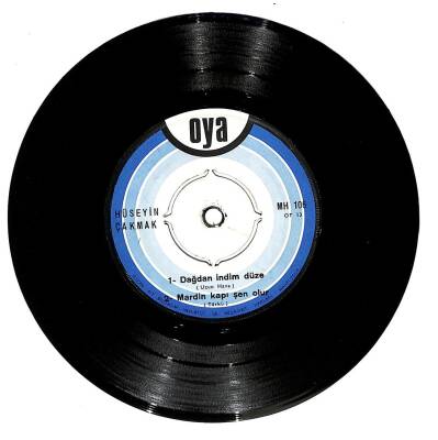 Hüseyin Çakmak - 1.Dağdan İndim Düze - 2.Mardin Kapı Şen Olur 3.Su Ver Leyla 4.Gözlerimin Feri Kaçtı Mini LP Plak (109) PLK19686 - 1