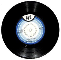Hüseyin Çakmak - 1.Dağdan İndim Düze - 2.Mardin Kapı Şen Olur 3.Su Ver Leyla 4.Gözlerimin Feri Kaçtı Mini LP Plak (109) PLK19686 - 2