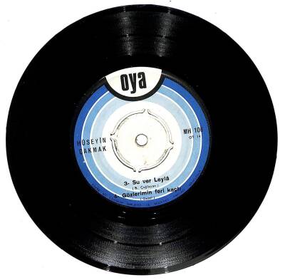 Hüseyin Çakmak - 1.Dağdan İndim Düze - 2.Mardin Kapı Şen Olur 3.Su Ver Leyla 4.Gözlerimin Feri Kaçtı Mini LP Plak (109) PLK19686 - 2
