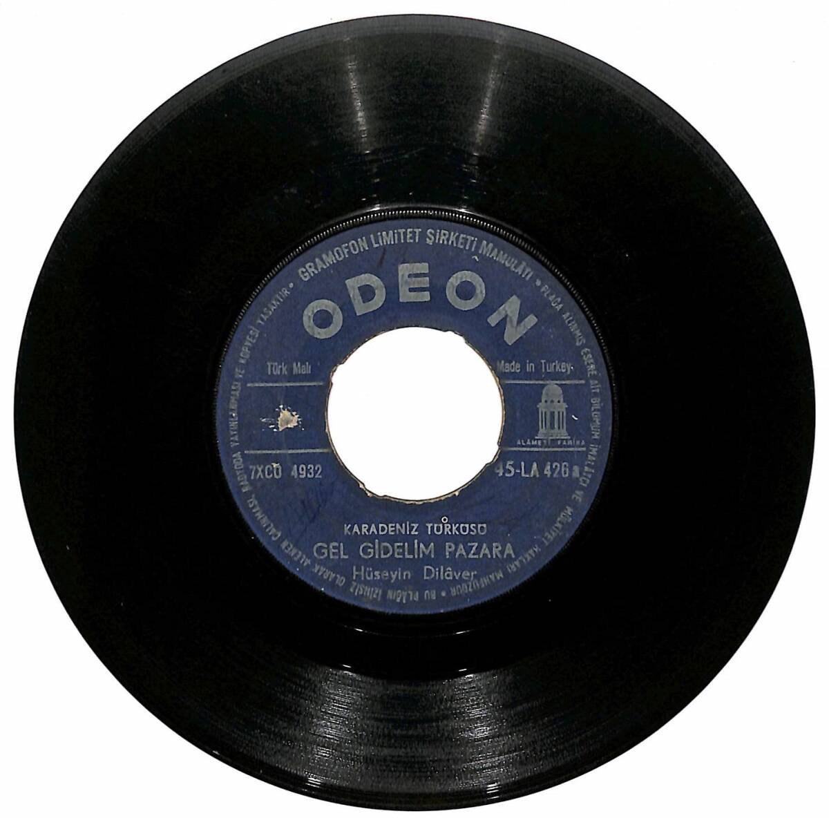 Hüseyin Dilaver - Gel Gidelim Pazara / Bakın Şu Gemiler Plak (10/5.5) PLK25050 - 1