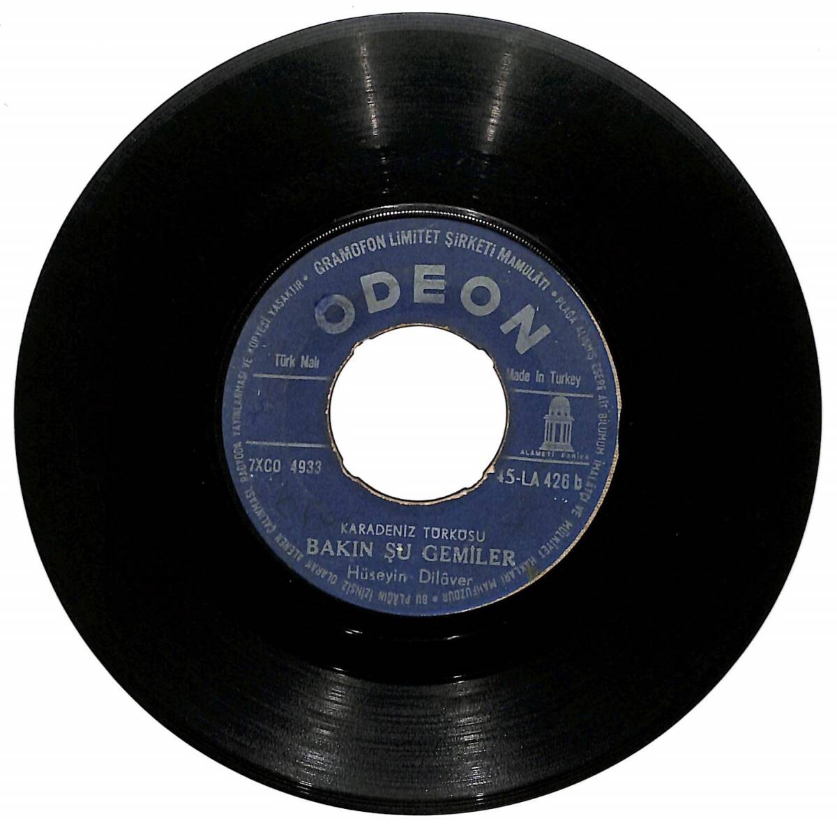 Hüseyin Dilaver - Gel Gidelim Pazara / Bakın Şu Gemiler Plak (10/5.5) PLK25050 - 2