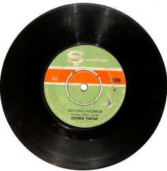Güven Yapar - Onyedili Fadimem / Ne Elmadır Ne De Nar Plak (10/6) PLK25405 - Gökçekoleksiyon