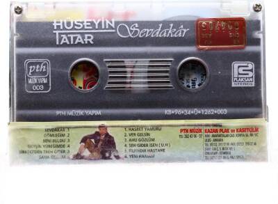 Hüseyin Tatar - Sevdakar Kaset (İkinci El) KST5776 - 4