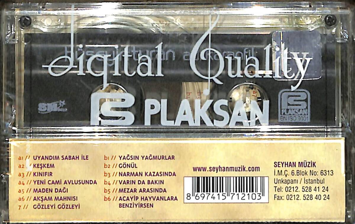 Hüseyin Turan - Adı Karanfil Kaset (Sıfır Kaset) KST29340 - 2