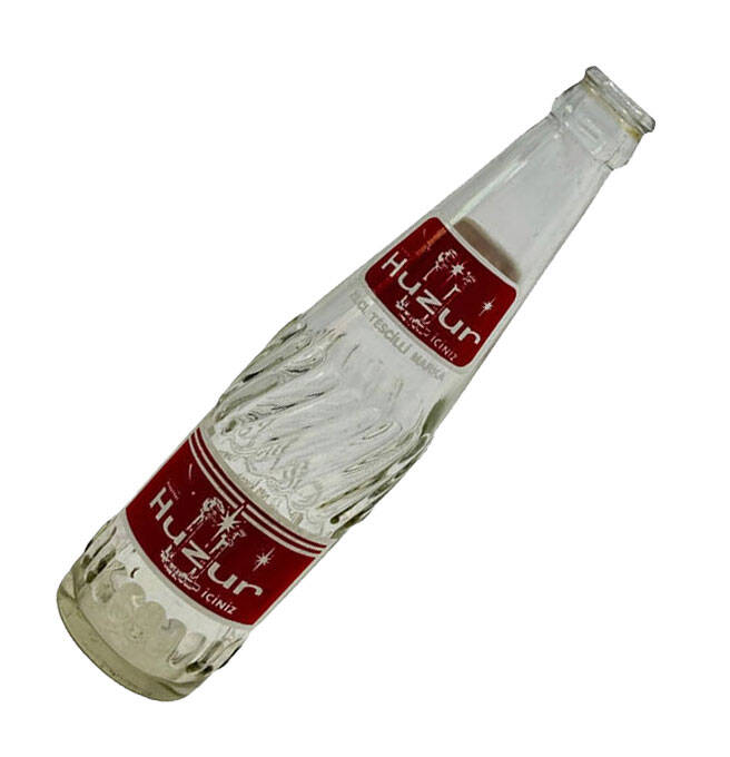 Huzur (Şirinyer/İzmir) Boş Gazoz Şişesi AOB5407 - 1