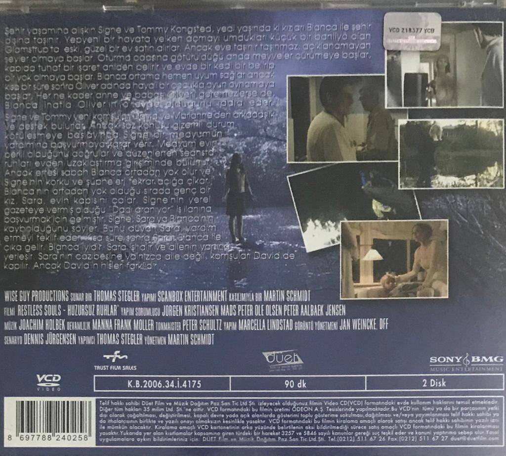 Huzursuz Ruhlar VCD Film VCD5650 - 2