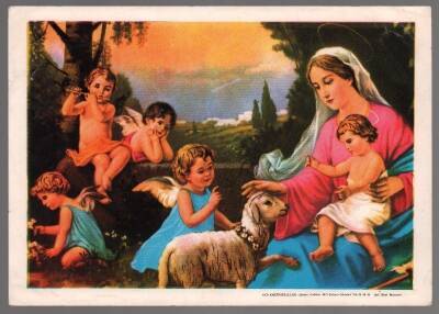 Hz.Meryem Orta Boy Kartpostal KRT5269 - 1