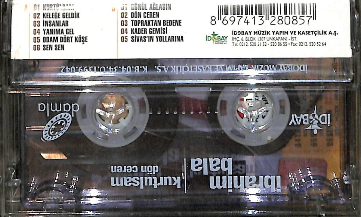 İbrahim Bala - Kurtulsam Kaset (İkinci El) KST28425 - 2