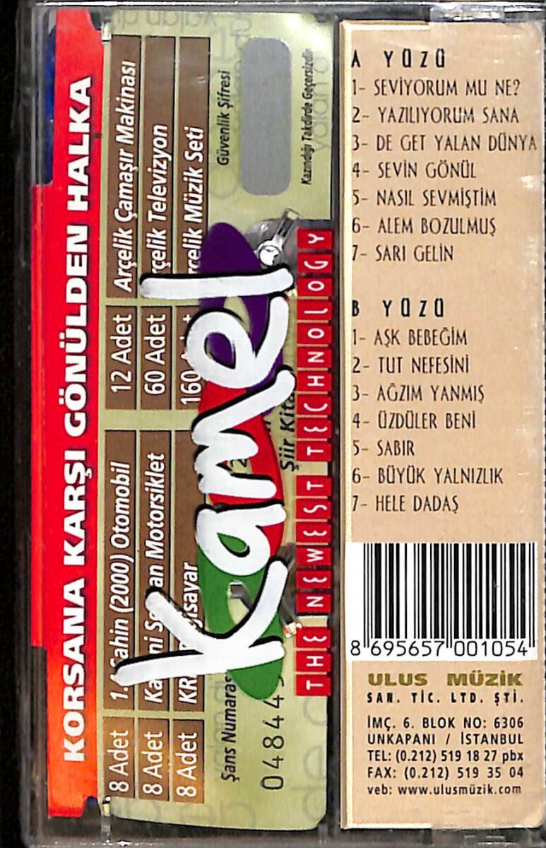 İbrahim Erkal - De Get Yalan Dünya Kaset (Sıfır) KST28498 - 2