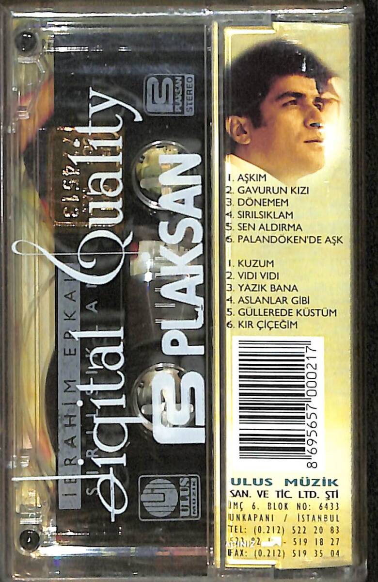 İbrahim Erkal - Sırılsıklam Kaset (Sıfır) KST28047 - 2