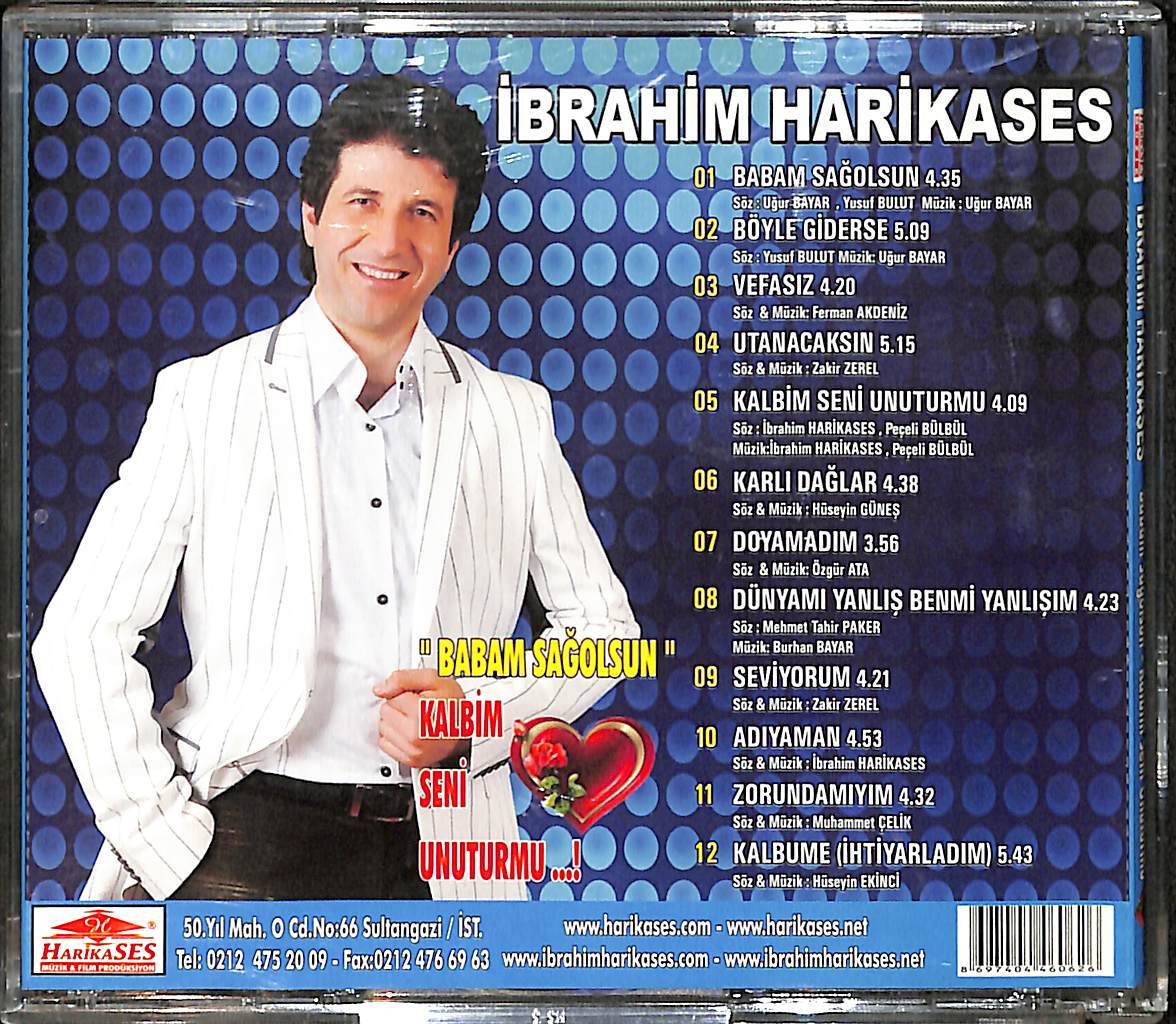 İbrahim Harikases - Babam Sağolsun & Kalbim Seni Unuturmu...! CD (İkinci El) CD3955 - 2