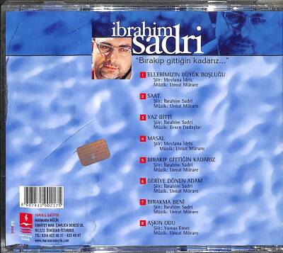 İbrahim Sadri - Bırakıp Gittiğin Kadarız - CD Müzik (108) CD3244 - 2