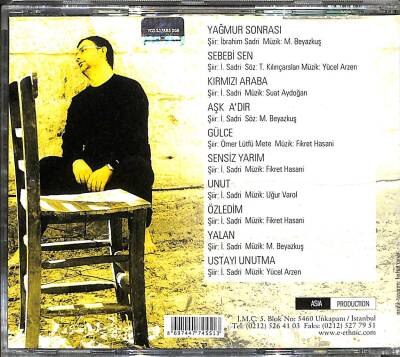 İbrahim Sadri - Sebebi Sen Kırmızı Araba - CD Müzik (108) CD3242 - 4