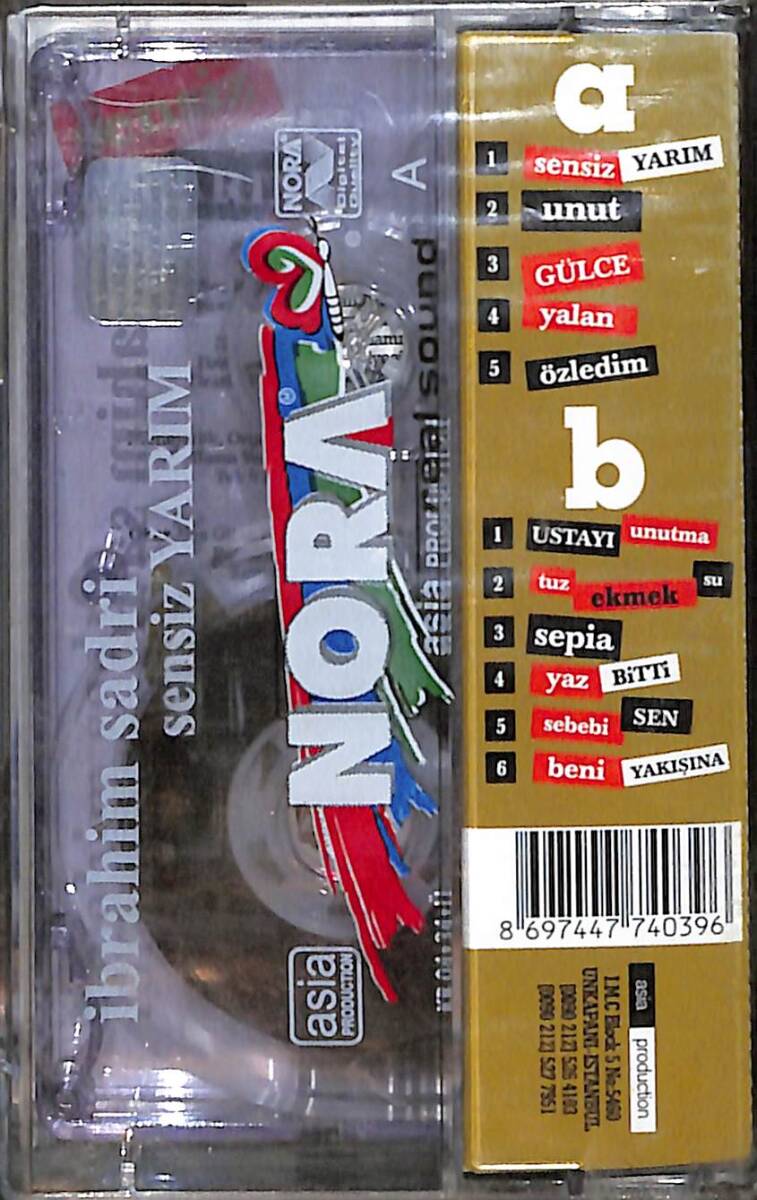 İbrahim Sadri - Sensiz Yarım Kaset (Sıfır) KST27056 - 2