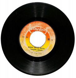 İbrahim Şentürk - Bırak Artık Felek Yakamı Benim / Taştan Beter Kalbin Varmış PLAK (10/5.5) PLK12758 - 1